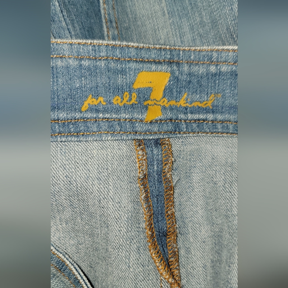 For All 7 Mankind Denim A-Line Skirt Size 28 - Picture 8 of 15